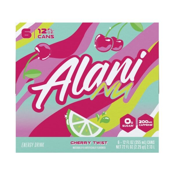 Alani Nu Cherry Twist Energy Drink Cans
