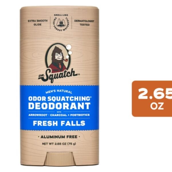 Dr. Squatch® Men's Deodorant Stick Fresh Falls Aluminum Free