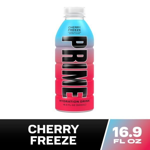 Prime Hydration Cherry Freeze Sports Drink Bottle