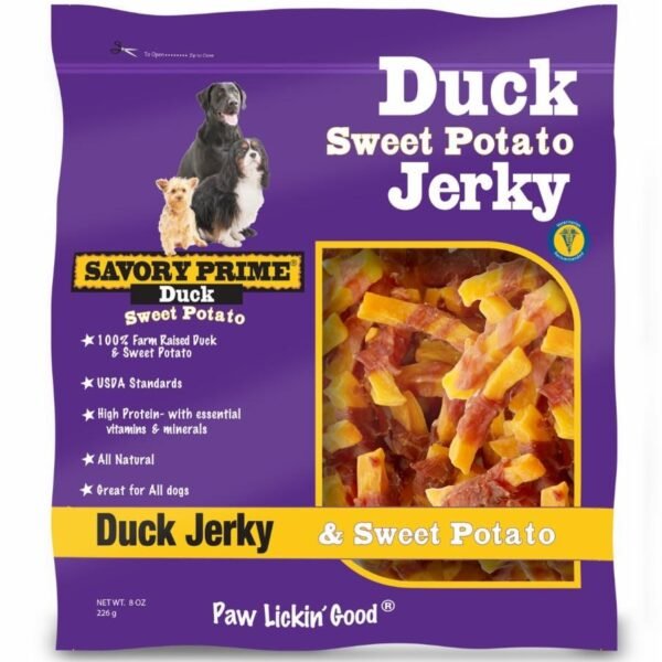 Savory Prime Duck & Sweet Potato Jerky Dog Treats