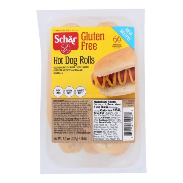 Schar Gluten Free Hot Dog Buns