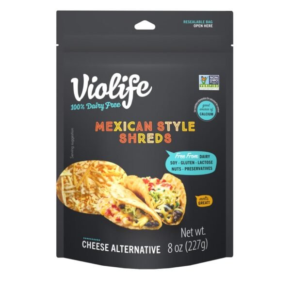 Violife Just like Mexican Style Shreds Shredded Cheese, Dairy-Free Vegan