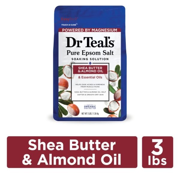 Dr Teal’s® Shea Butter & Almond Oil Epsom Salt Bath Soak