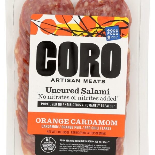 Coro Salami Orange Cardamon