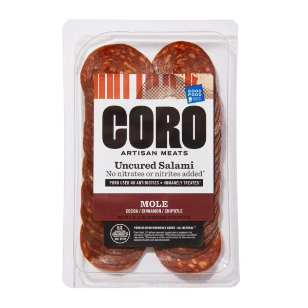 Coro Uncured Salami Mole