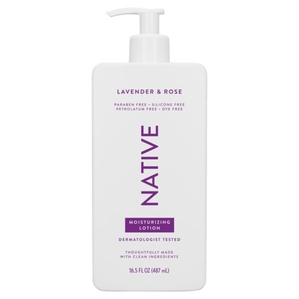 Native Lavender & Rose Moisturizing Body Lotion