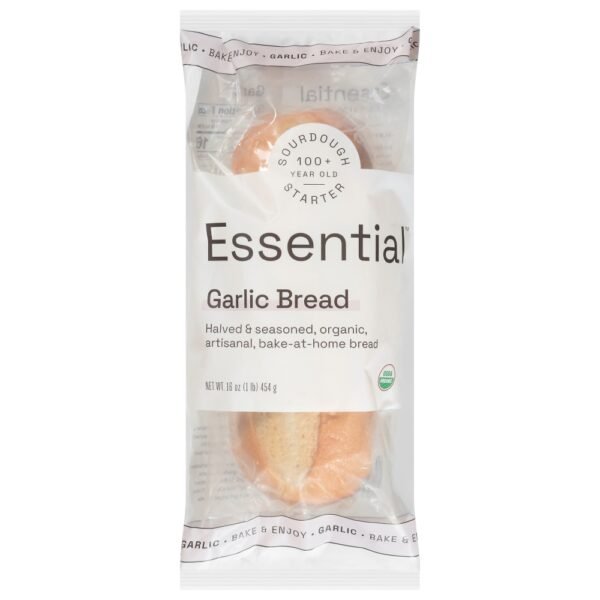 The Essential™ Baking Company Take & Bake Organic Garlic Bread