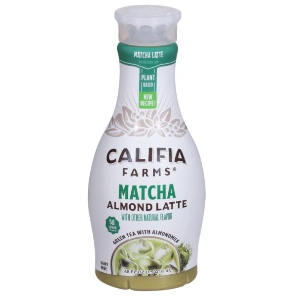Califia Farms® Matcha Almond Milk Latte Green Tea Beverage