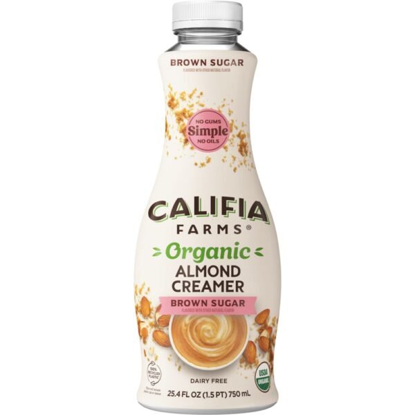 Califia Farms® Organic Brown Sugar Almond Milk Coffee Creamer