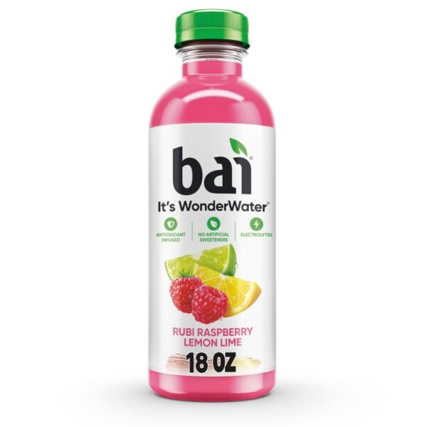 Bai Raspberry Lemon Lime Water Beverage Bottle