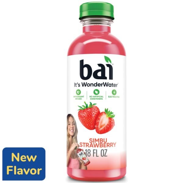 Bai Simbu Strawberry Antioxidant Infused Water Beverage Bottle