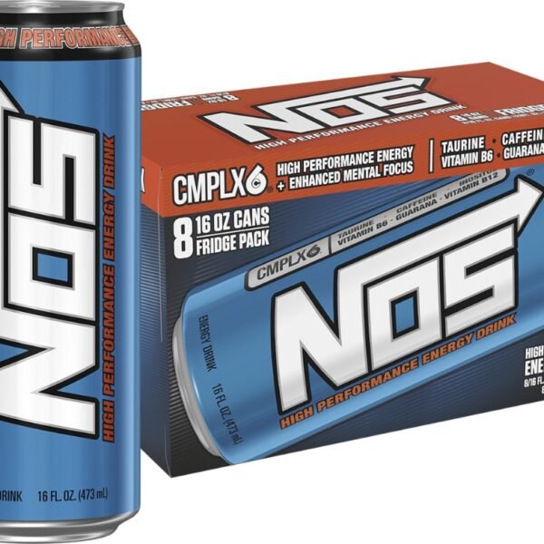 NOS Original Energy Drink Can