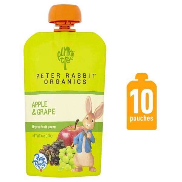 Pumpkin Tree™ Peter Rabbit™ Organics Apple & Grape Puree Pouch