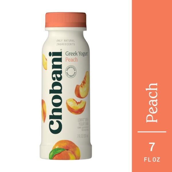 Chobani® Peach Low Fat Greek Yogurt Drink