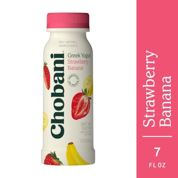 Chobani® Strawberry Banana Low Fat Greek Yogurt Drink