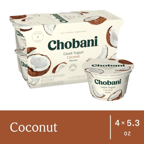Chobani® Coconut Low Fat Greek Yogurt Cups