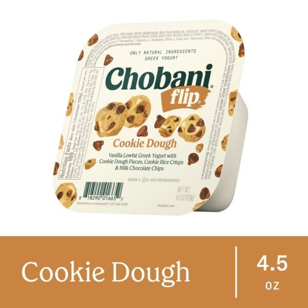 Chobani® Flip® Chocolate Chip Cookie Dough™ Low Fat Greek Yogurt Cup
