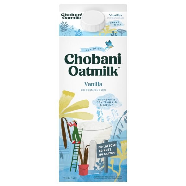 Chobani® Dairy Free Vanilla Oat Milk