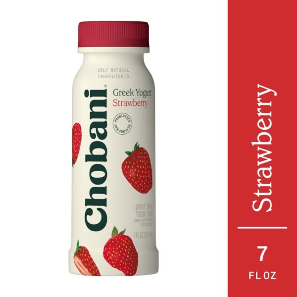 Chobani® Strawberry Low Fat Greek Yogurt Drink