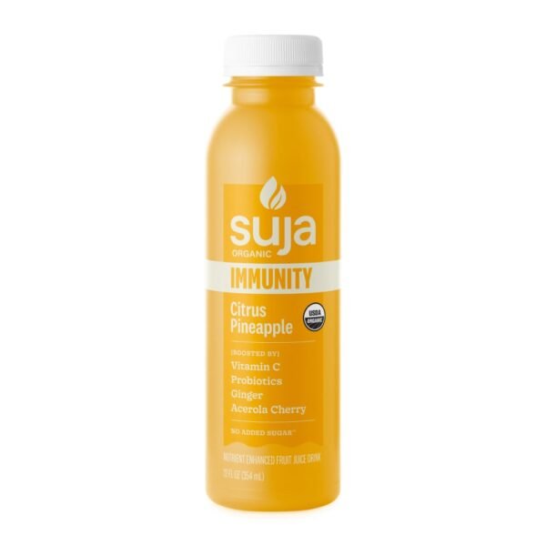 Suja Organic Immunity Citrus Pineapple​ Cold Pressed Juice Drink