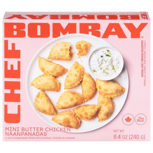 Chef Bombay Mini Butter Chicken Naanpanadas
