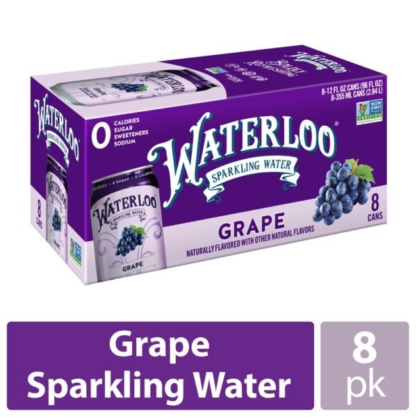 Waterloo Grape Sparkling Water