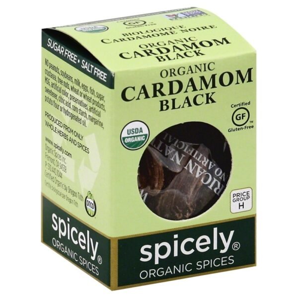 Spicely Organics Black Cardamom