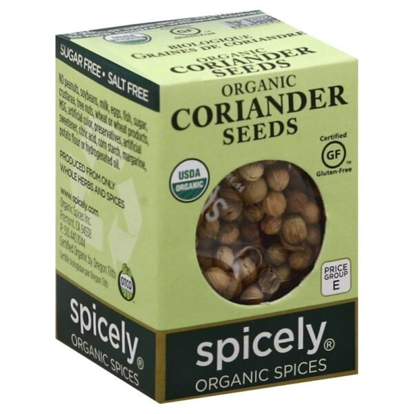 Spicely Organics Coriander Seeds