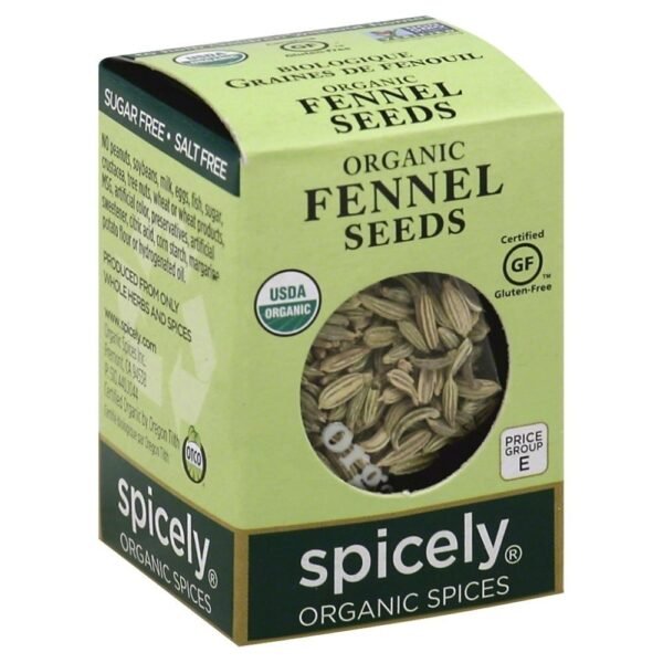Spicely Organics Fennel Seeds
