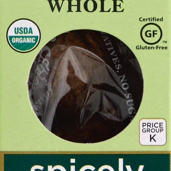 Spicely Organics Whole Nutmeg