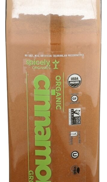 Spicely Organics Ground Cinnamon