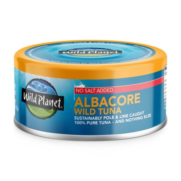 Wild Planet Albacore No Salt Added Wild Tuna