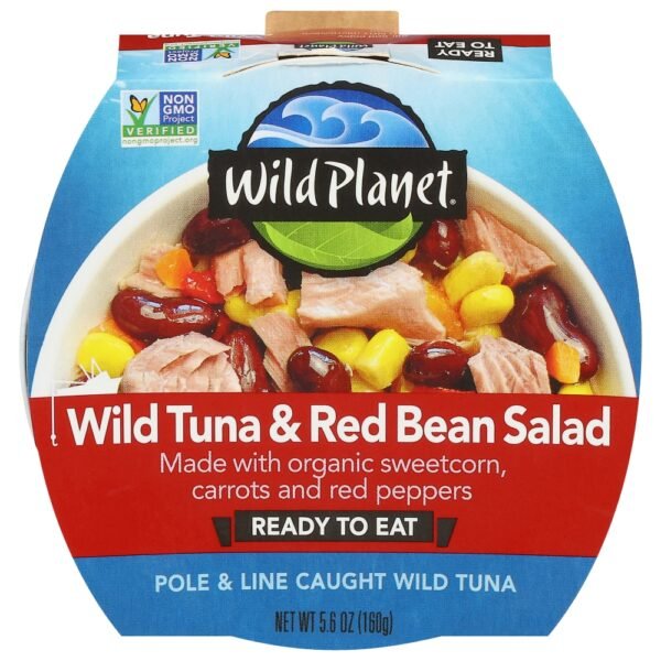 Wild Planet Ready to Eat Tuna Bean & Corn Salad Bowl