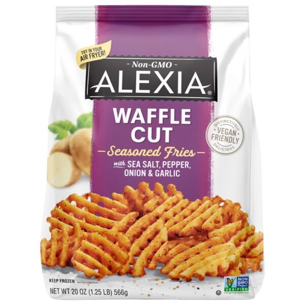 Alexia Waffle Cut Seasoned Fries 20 oz