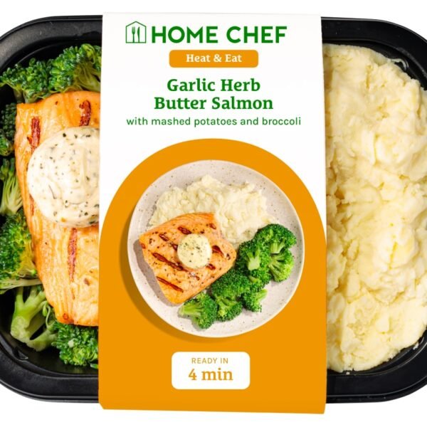 Home Chef Heat And Eat Garlic Herb Butter Salmon