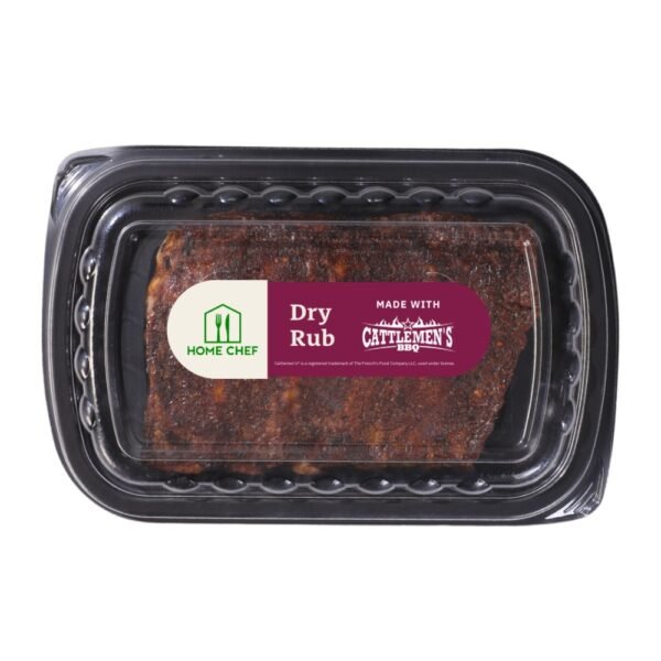 Home Chef Cold Cowboy Dry Rub Half Slab Ribs