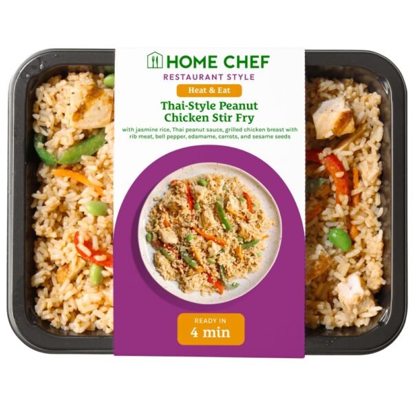 Home Chef Thai-Style Peanut Chicken Stir Fry