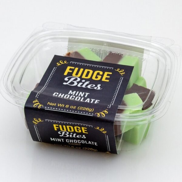 Fudgeamental Mint Chocolate Fudge Bites