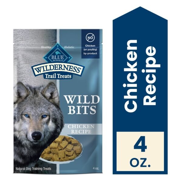 Blue Buffalo Wilderness Grain-Free Wild Bits Soft Dog Treats Chicken