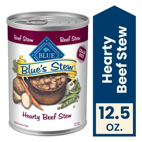 Blue Buffalo Blue's Stews Adult Grain-Free Wet Dog Food Beef