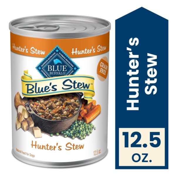 Blue Buffalo Natural Adult Blue's Stew Hunter's Stew Wet Dog Food