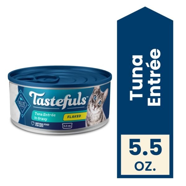 Blue Buffalo Tastefuls Natural Adult Flaked Wet Cat Food Tuna