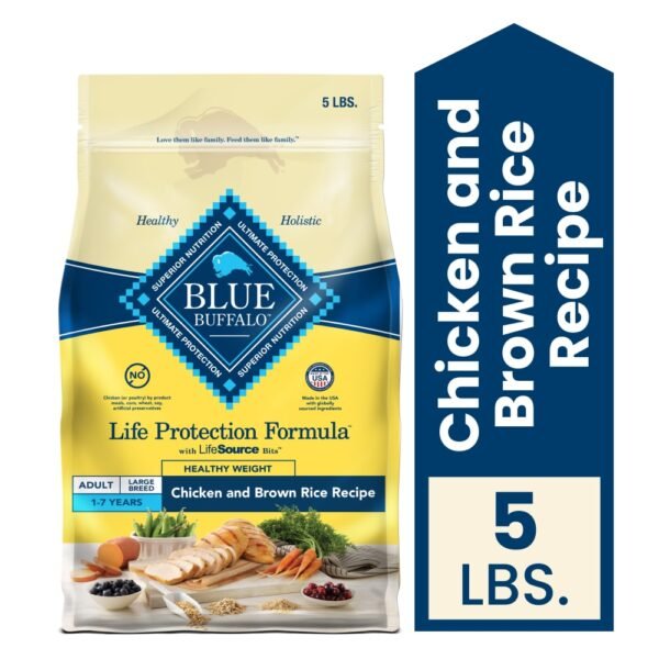 Blue Buffalo Life Protection Formula Healthy Weight Adult Dry Dog Food Chicken & Brown Rice
