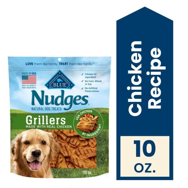 Blue Buffalo Nudges Grillers Natural Dog Treats Chicken