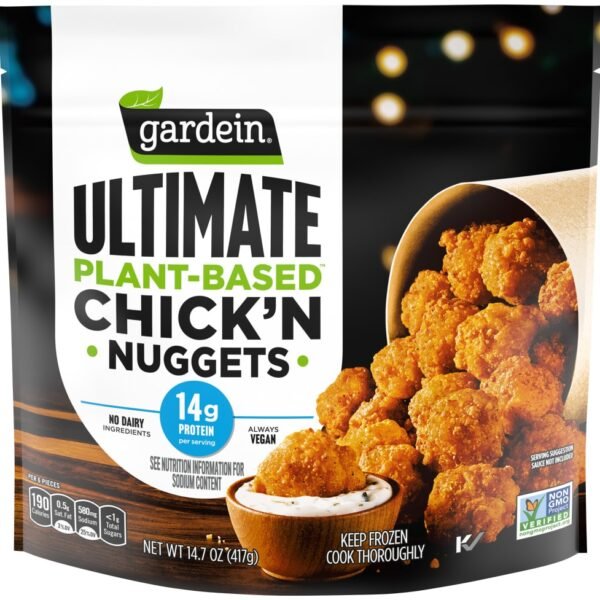 Gardein Ultimate Plant-Based Chick'n nuggets Frozen Vegan Food