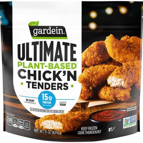 Gardein Ultimate Plant-Based Chick'n Tenders Frozen Vegan Food