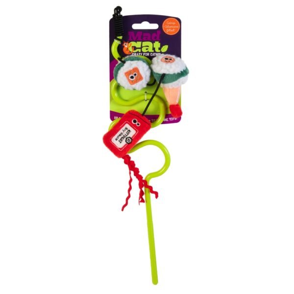 Mad Cat® Sushi Swatter Wand Cat Toy