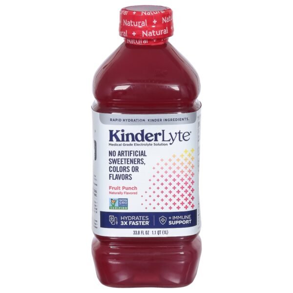 Kinderlyte® Natural Fruit Punch Electrolyte Solution Drink