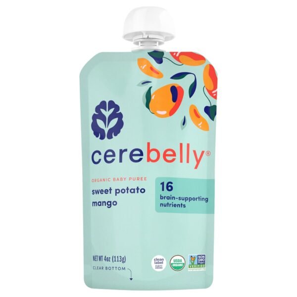 Cerebelly® Stage 2 Organic Sweet Potato Mango Baby Baby Food