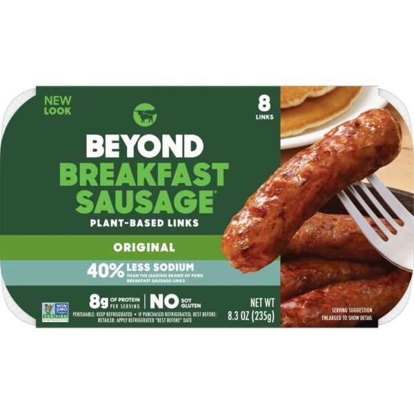 Beyond Meat Beyond Breakfast Original Plant-Based Sausage Links